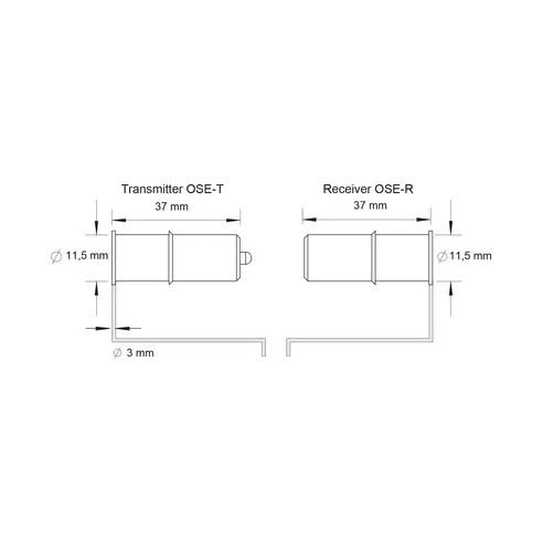 Fotobuňka JCM-TECH OSE-S 7502